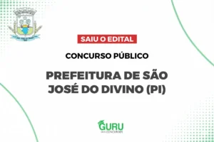 Concurso Prefeitura de São José do Divino (PI)