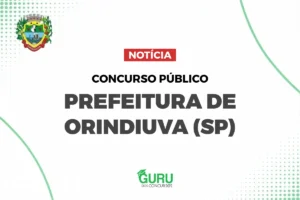 Concurso Prefeitura Orindiúva (SP)