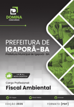 Fiscal Ambiental Igaporã BA | Apostila 2026