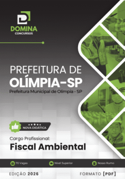 Fiscal Ambiental Olímpia SP | Apostila 2026
