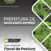 Fiscal de Postura Novo Santo Antônio MT | Apostila 2026