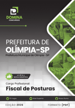 Fiscal de Posturas Olímpia SP | Apostila 2026