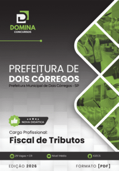 Fiscal de Tributos Dois Córregos SP | Apostila 2026