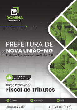 Fiscal de Tributos Nova União MG | Apostila 2026