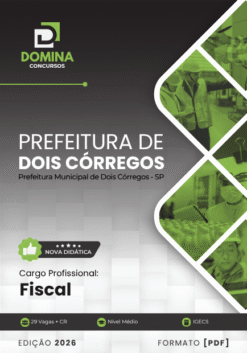Fiscal Dois Córregos SP | Apostila 2026