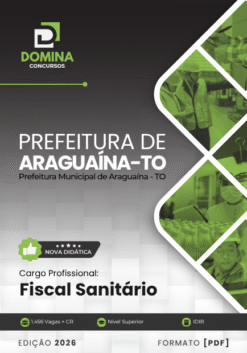 Fiscal Sanitário Araguaína TO | Apostila 2026