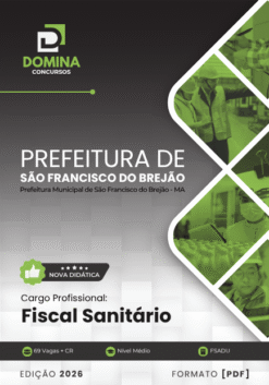Fiscal Sanitário São Francisco do Brejão MA | Apostila 2026