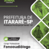 Fonoaudiólogo Itararé SP | Apostila 2026