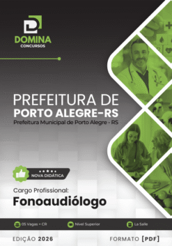 Fonoaudiólogo Porto Alegre RS | Apostila 2026