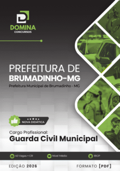 Guarda Civil Municipal Brumadinho MG | Apostila 2026