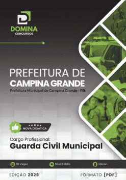 Guarda Civil Municipal Campina Grande PB | Apostila 2026