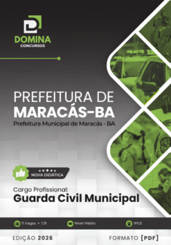 Guarda Civil Municipal Maracás BA | Apostila 2026