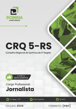 Jornalista CRQ 5 RS | Apostila 2026