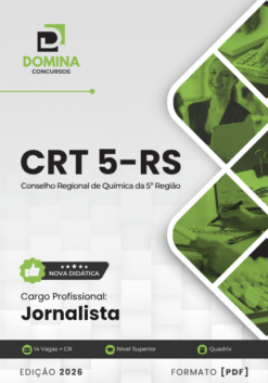 Jornalista CRQ 5 RS | Apostila 2026