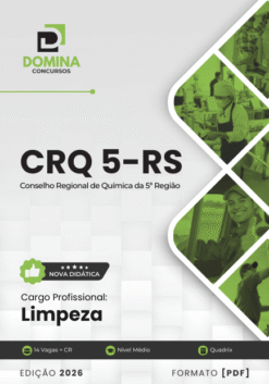 Limpeza CRQ 5 RS | Apostila 2026