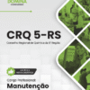 Manutenção CRQ 5 RS | Apostila 2026