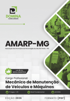 Mecânico de Veículos e Máquinas AMARP MG | Apostila 2026