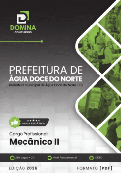 Mecânico Veículos Pesados Água Doce do Norte ES | Apostila 2026