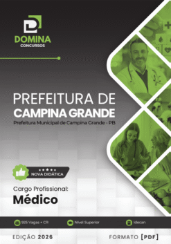 Médico Campina Grande PB | Apostila 2026