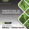 Médico Clínico Geral São Francisco do Brejão MA | Apostila 2026