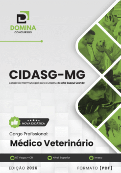 Médico Veterinário CIDASG MG | Apostila 2026