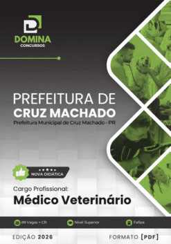 Médico Veterinário Cruz Machado PR | Apostila 2026