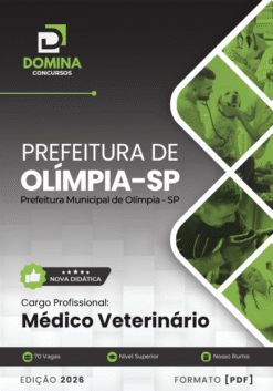 Médico Veterinário Olímpia SP | Apostila 2026
