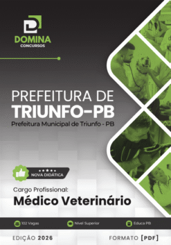 Médico Veterinário Triunfo PB | Apostila 2026