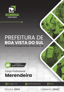 Merendeira Boa Vista do Sul RS | Apostila 2026