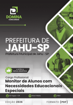 Monitor de Alunos Especiais Jahu SP | Apostila 2026