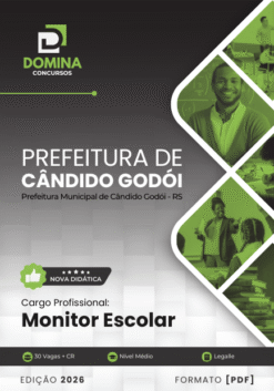 Monitor Escolar Cândido Godói RS | Apostila 2026