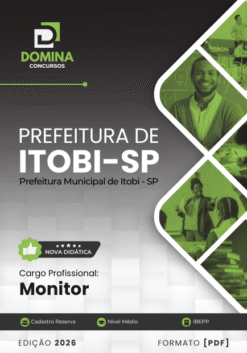 Monitor Itobi SP | Apostila 2026