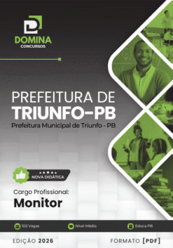 Monitor Triunfo PB | Apostila 2026