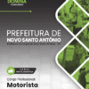 Motorista Novo Santo Antônio MT | Apostila 2026