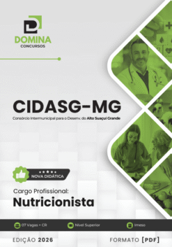 Nutricionista CIDASG MG | Apostila 2026
