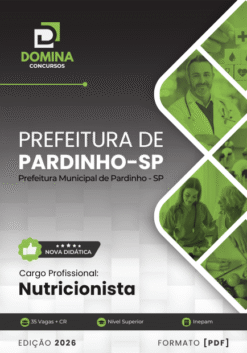 Nutricionista Pardinho SP | Apostila 2026