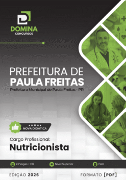 Nutricionista Paula Freitas PR | Apostila 2026