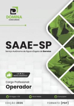 Operador SAAE Barretos SP | Apostila 2026