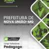 Pedagogo Nova União MG | Apostila 2026