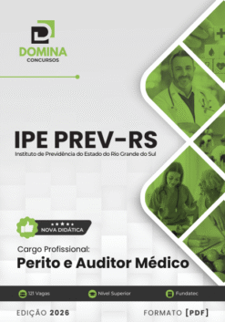 Perito e Auditor Médico IPE PREV RS | Apostila 2026