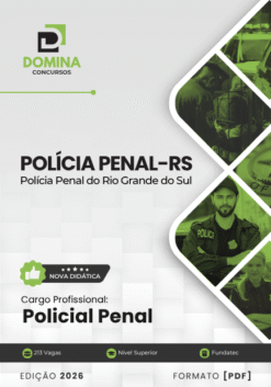 Policial Penal Polícia Penal RS | Apostila 2026