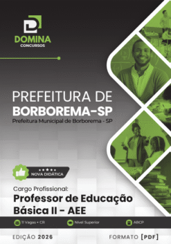 Professor de AEE Borborema SP | Apostila 2026