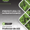 Professor de AEE São Francisco do Brejão MA | Apostila 2026