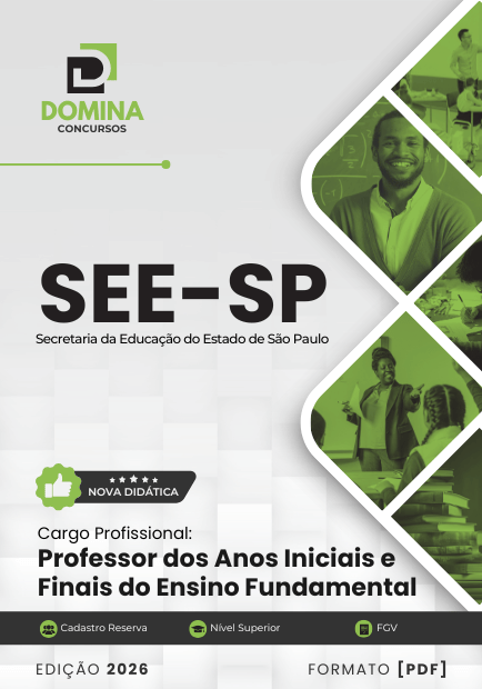 Professor de Anos Iniciais SEE SP | Apostila 2026 1 Professor de Anos Iniciais SEE SP | Apostila 2026