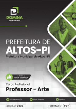 Professor de Arte Altos PI | Apostila 2026