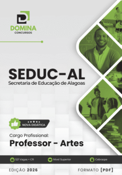 Professor de Artes SEDUC AL | Apostila 2026