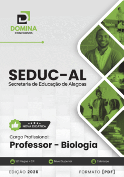 Professor de Biologia SEDUC AL | Apostila 2026