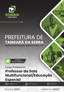 Professor de Educação Especial Tangará da Serra MT | Apostila 2026