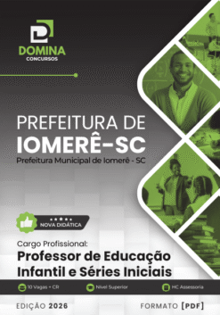 Professor de Educação Infantil Iomerê SC | Apostila 2026
