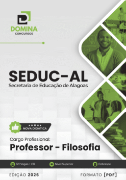 Professor de Filosofia SEDUC AL | Apostila 2026